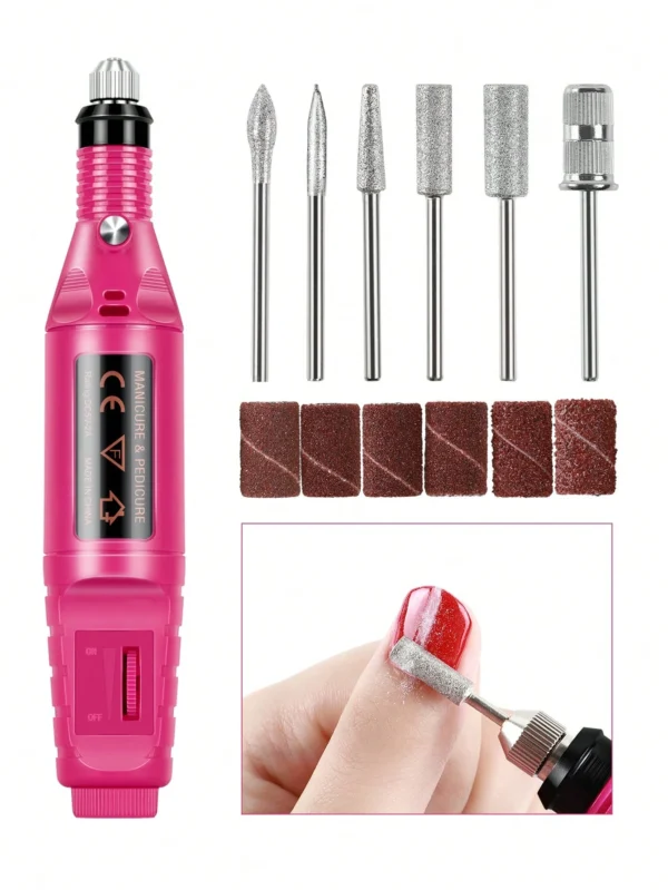 Lime ongles électrique rose USB – Image 9