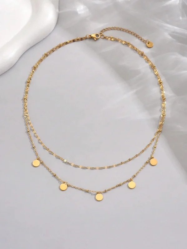Bracelet géométrique double – Image 6