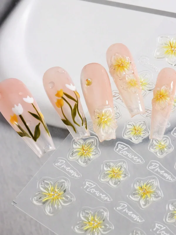 Autocollant fleurs sakura – Image 4