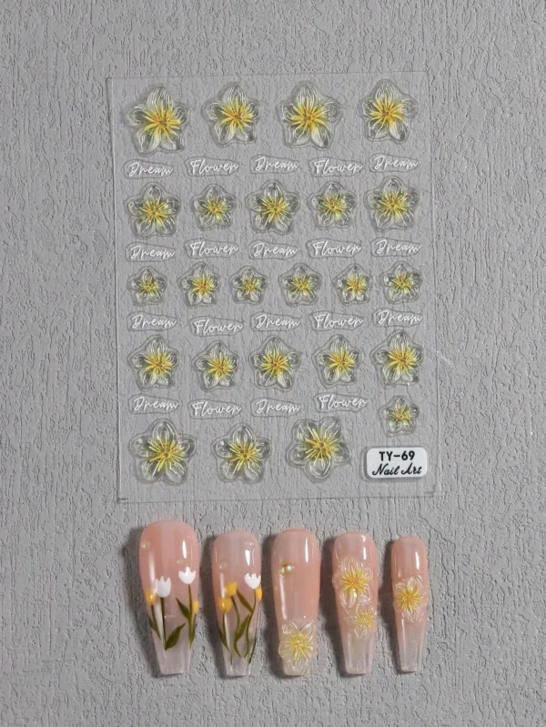 Autocollant fleurs sakura – Image 2