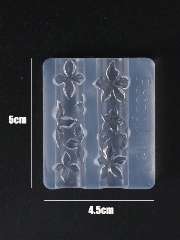 Moule fleurs ciselage ongles – Image 11