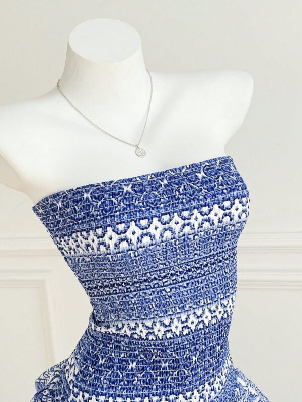 Elamini Robe bandeau imprimée – Image 4