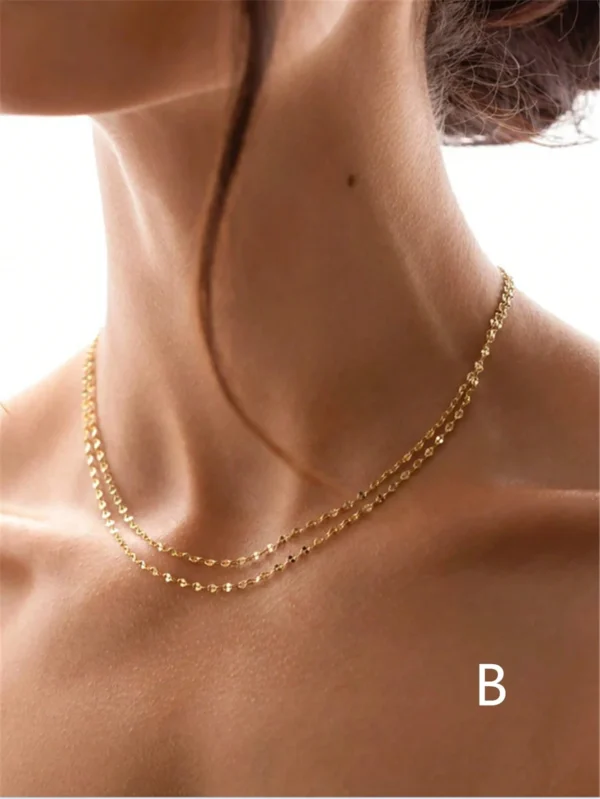 Collier Rond Zircone Chic – Image 2