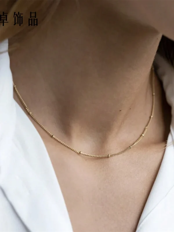 Collier perles dé étanche – Image 2