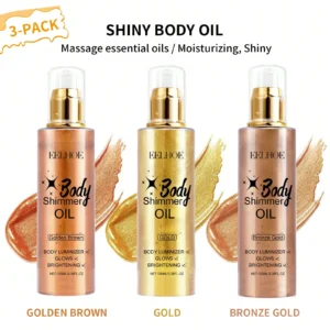 100 ml huile corps scintillante