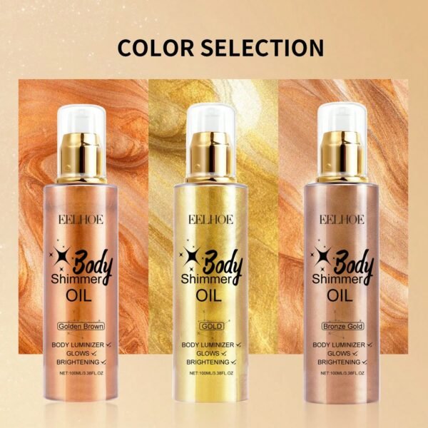 100 ml huile corps scintillante