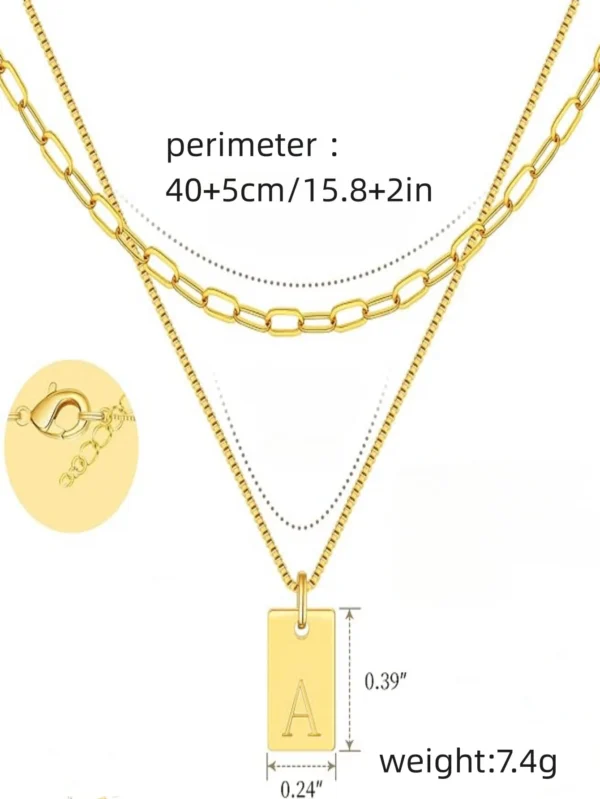 Set 2 Colliers Initiales – Image 5