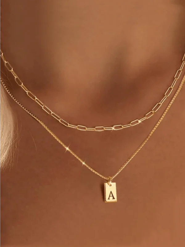 Set 2 Colliers Initiales – Image 9