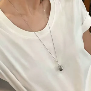 Collier Pendentif Rond