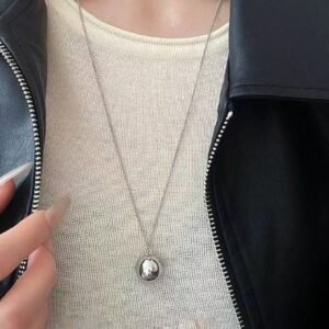 Collier Pendentif Rond