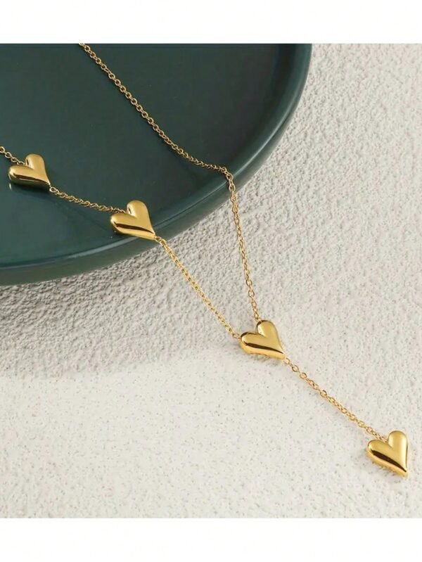 Collier Cœur Franges Doux – Image 7