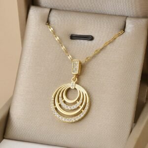 1 Collier Luxe 4 Cercles