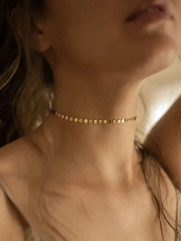 Collier Cercle Minimaliste Femme