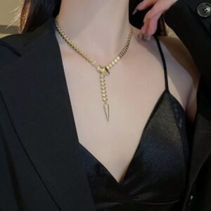 Collier Serpent Minimaliste Métal