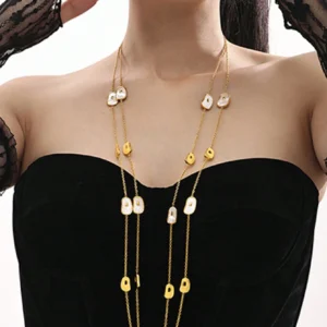 Collier Français Coquillage Luxe