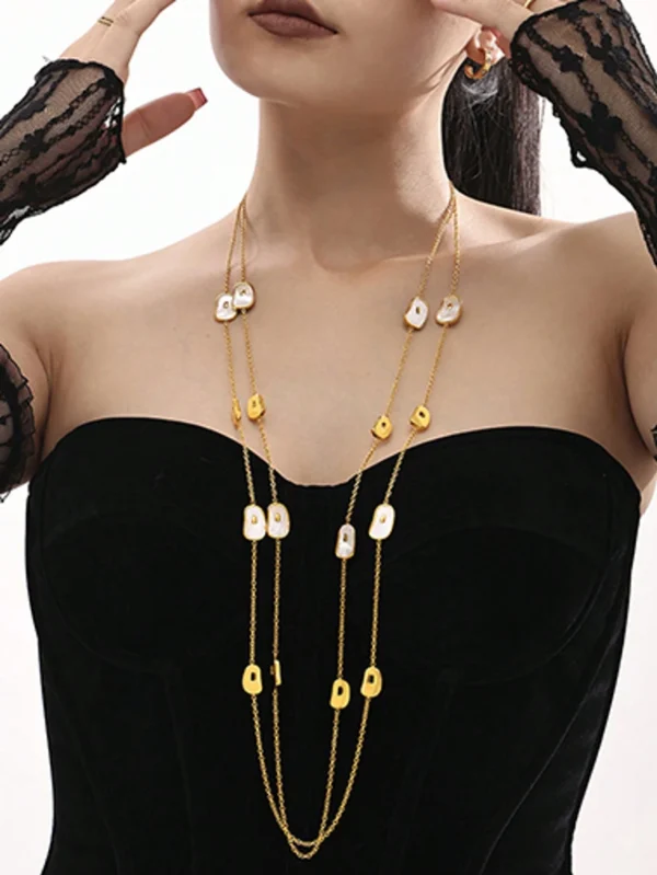 Collier Français Coquillage Luxe – Image 2