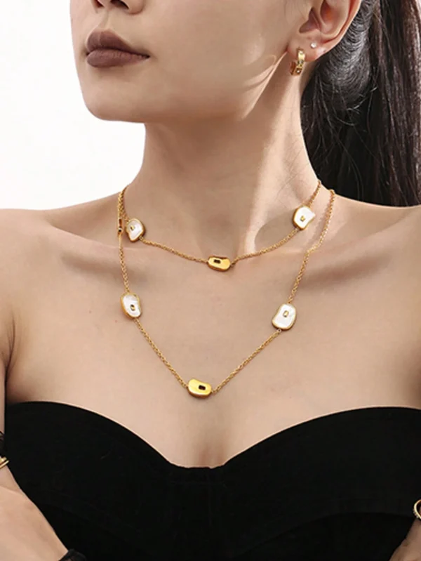 Collier Français Coquillage Luxe – Image 4