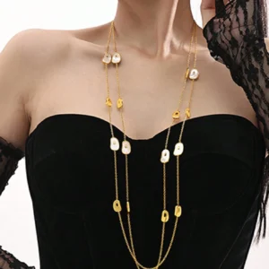 Collier Français Coquillage Luxe