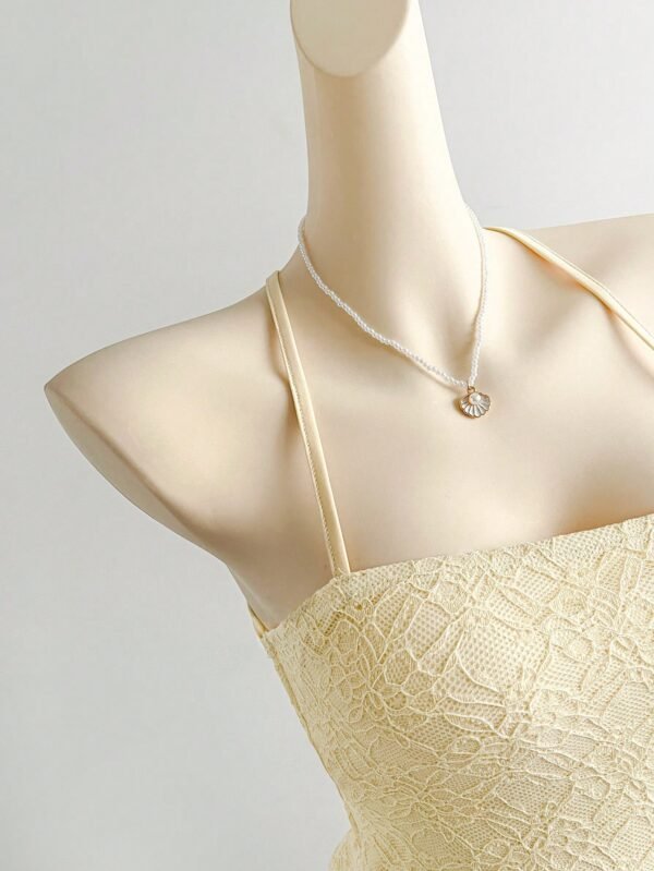 Soleia Robe bretelles asymétrique – Image 3