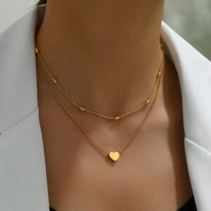 Collier Cœur Travail Femme