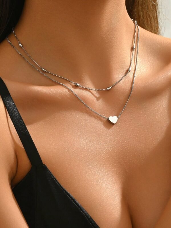 Collier Cœur Travail Femme – Image 3