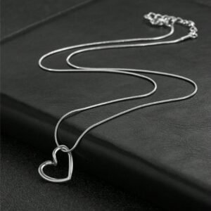 Collier Cœur Vintage Ras-cou