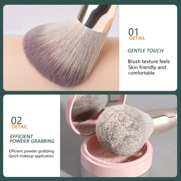 14 pcs pinceaux kabuki luxe – Image 5