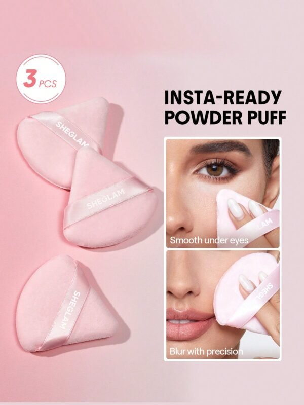 1 pc houppette SHEGLAM triangle