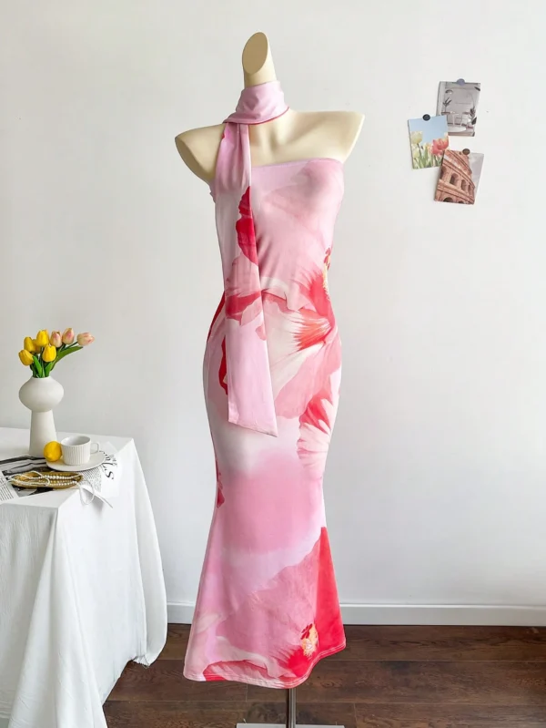 Soleia Robe bandeau florale – Image 4