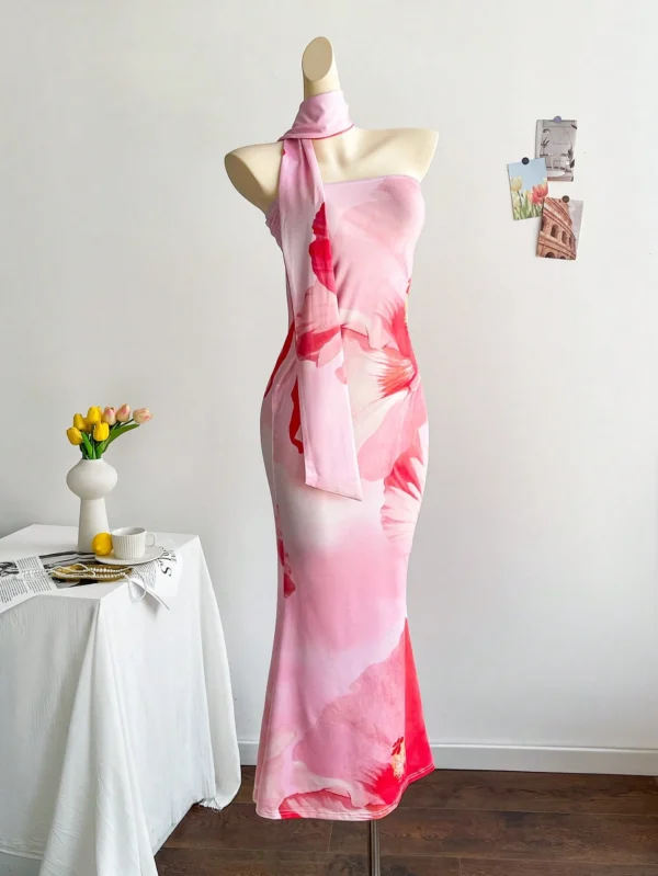 Soleia Robe bandeau florale – Image 3