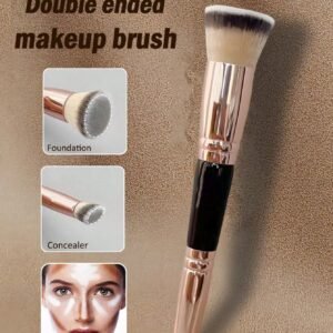 1 pcs pinceau double face fond teint