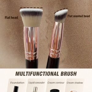 1 pcs pinceau double face fond teint