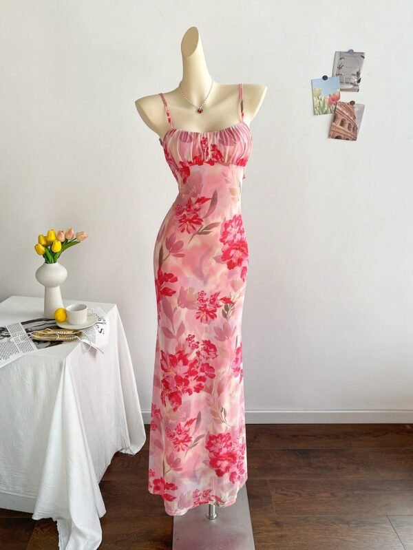 Soleia Robe sirène fleurie – Image 5