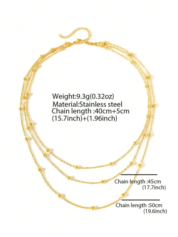 Collier Long Perles Femme – Image 7
