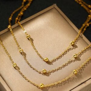Collier Long Perles Femme