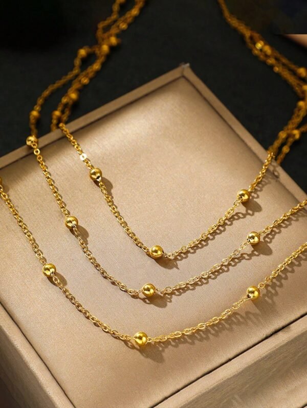 Collier Long Perles Femme – Image 2
