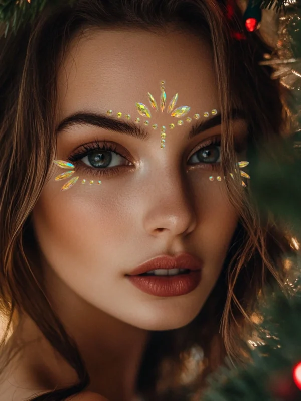 1 pc stickers visage cristal – Image 4