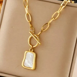 Collier Vintage Perle Blanc