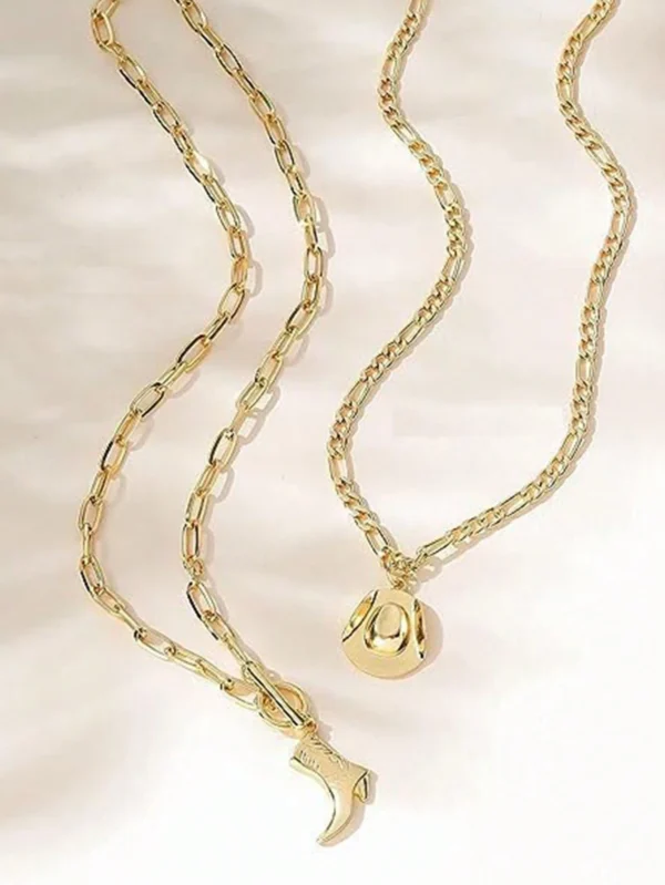 Collier Jean Pendentif Métal – Image 10