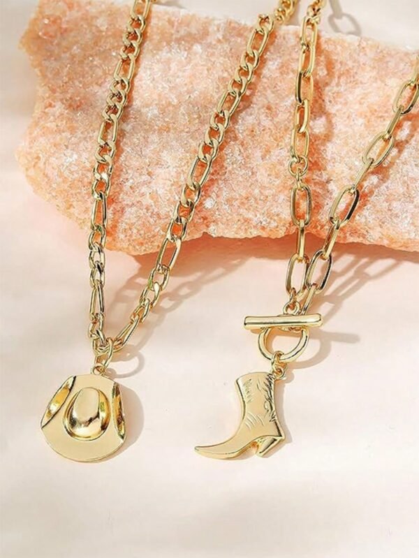 Collier Jean Pendentif Métal – Image 11