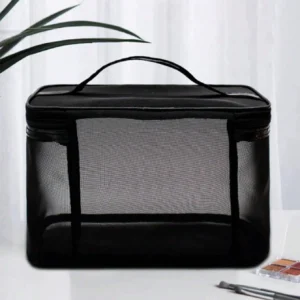 Sac maquillage maille femme