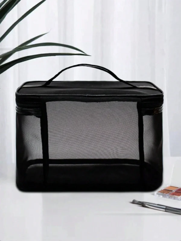Sac maquillage maille femme