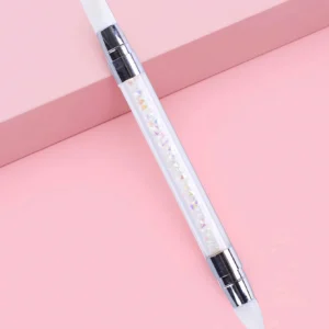 Pinceaux double embout silicone
