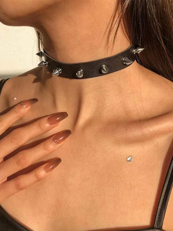 Ras-du-cou Punk Rivets – Image 6