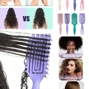 Brosse boucles tous types