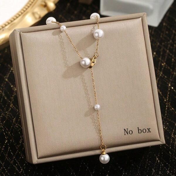 Collier Perles Plastique Franges – Image 9