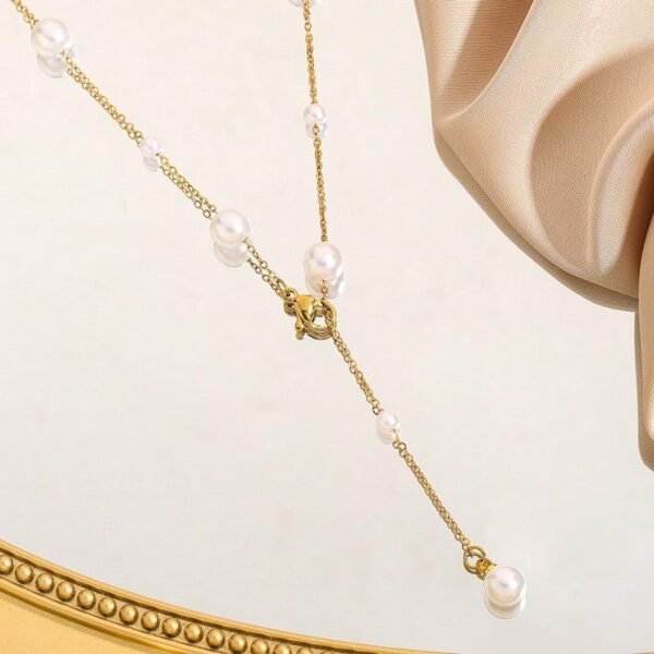 Collier Perles Plastique Franges – Image 13
