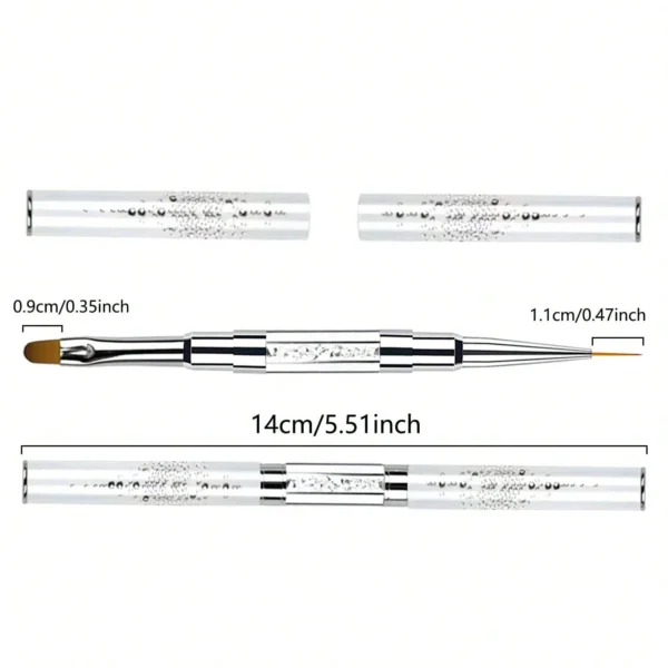 Pinceaux double gel strass – Image 4
