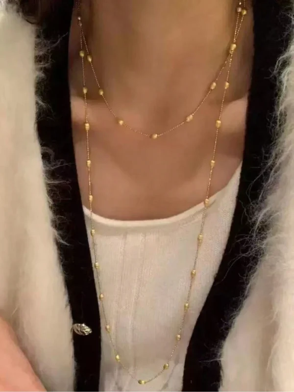 Collier Chaîne Sphères – Image 2