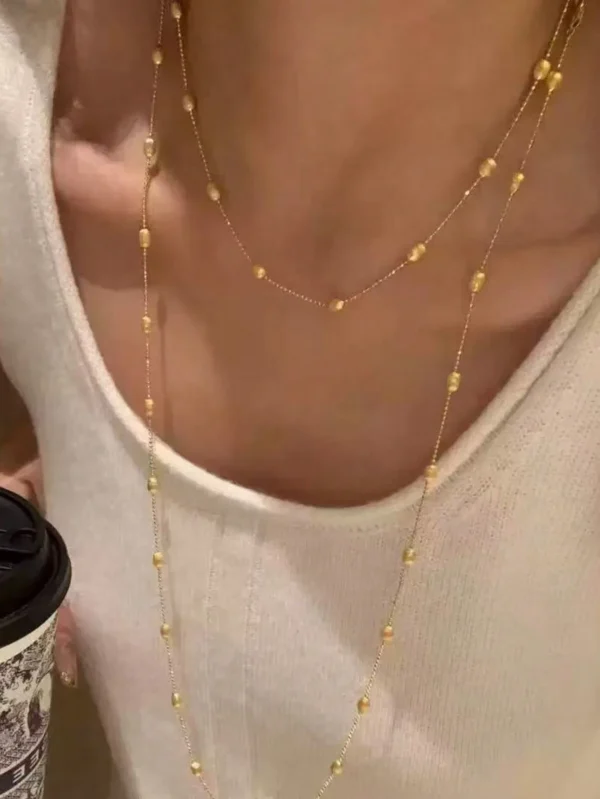 Collier Chaîne Sphères – Image 5